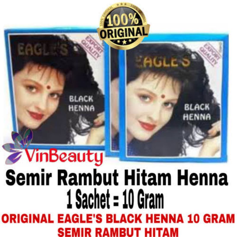 ORIGINAL TANCO SEMIR RAMBUT/TANCO PEWARNA RAMBUT NATURAL BLACK 6 G / 6 GRAM