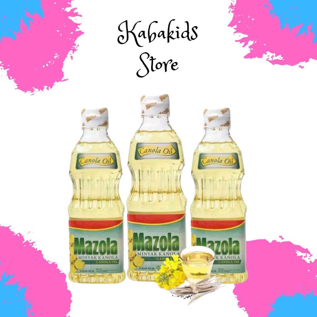 Mazola Canola Oil 450Ml dan 900Ml Lemak Tambahan Mpasi Minyak Kanola Premium - Kabakids Store