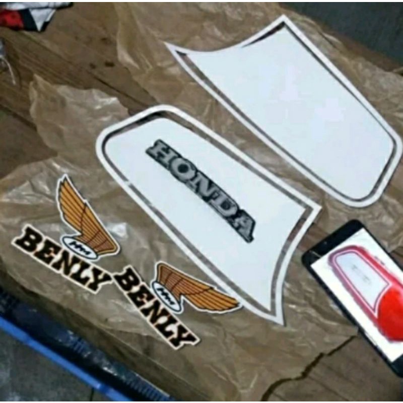 striping tangki honda s110 benly kotak honda benly kotak polet honda s110 benly