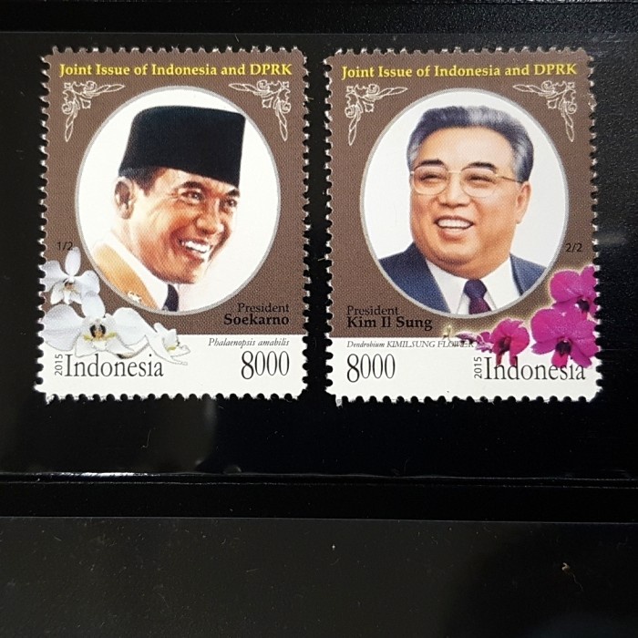 

Murah Prangko Soekarno & Kim Il Sung. Joint Issue Of Indonesia And Dprk Trendi