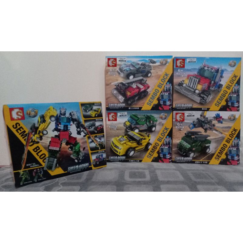 robot bricks sembo block S 103225-103228
