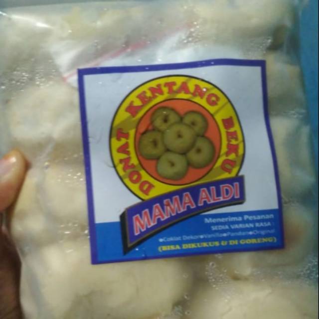 

DONAT KENTANG BEKU