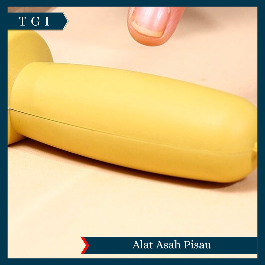 TGI - PENGASAH PISAU / KNIFE SHARPENER / ALAT ASAHAN PENAJAM PISAU GUNTING DAPUR / ALAT ASAH PISAU / ALAT ASAH PENGASAH PISAU PENAJAM PISAU GUNTING