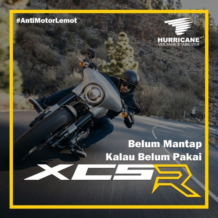 Hurricane XCSR Super Fast Motor Gede Moge Garansi Resmi 10 Tahun