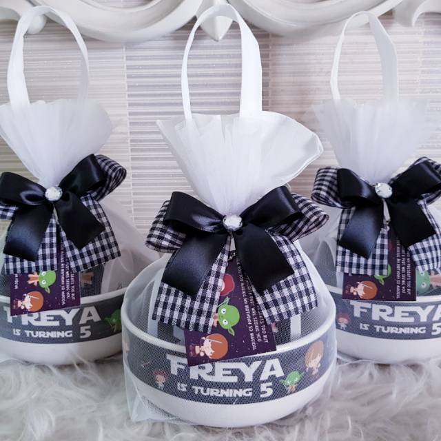 Souvenir Mangkok Custom/Souvenir Mangkok Sablon/Souvenir Mangkok Ultah/Souvenir Ultah/Hampers Baby