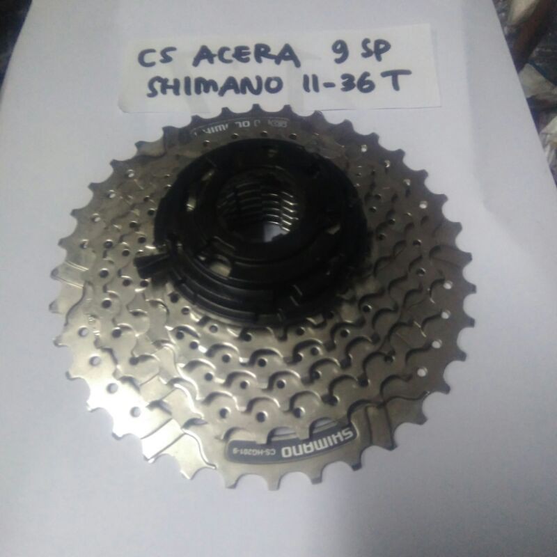 CS/Sprocket 9speed shimano Acera (11T - 36T)