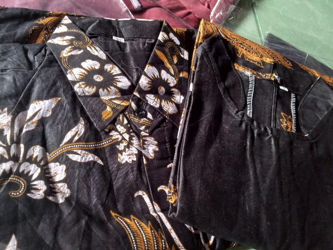 Rama Shinta Couple - Melani Set Couple Lilit Rovella Batik Couple Modern