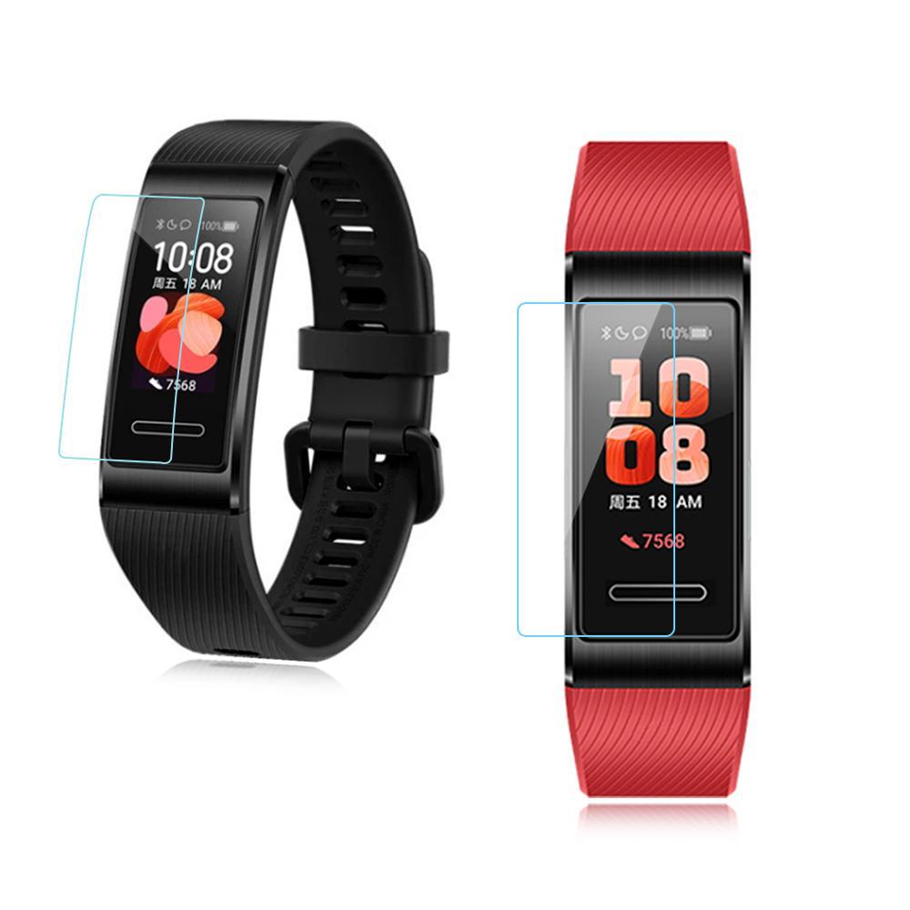 POPULAR Populer TPU Film Pelindung Bukan Tempered Glass HD Bening Anti Gores Pelindung Layar Untuk Huawei Band4 4 Pro Smart Watch