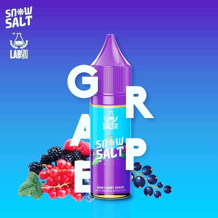 SALT LAB 51 SNOW  BERRY BERRY GRAPE 15 ML ORIGINAL