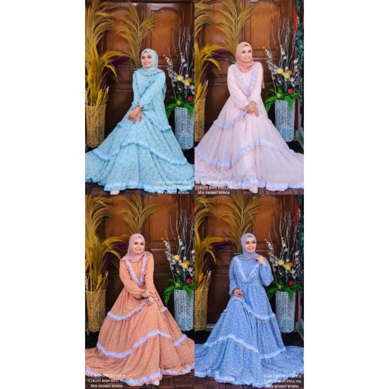 OHC LILIA DRESS CINDRELLA