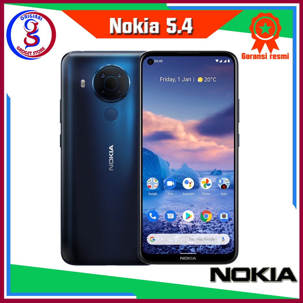 Nokia 5.4 Android Ram 6GB Internal 64GB Garansi Resmi