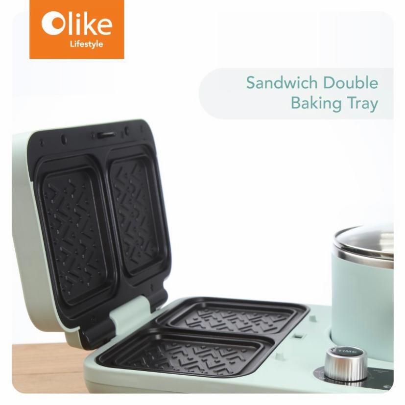 Breakfast Sandwich Maker Multifungsi Olike DSL-A13F1