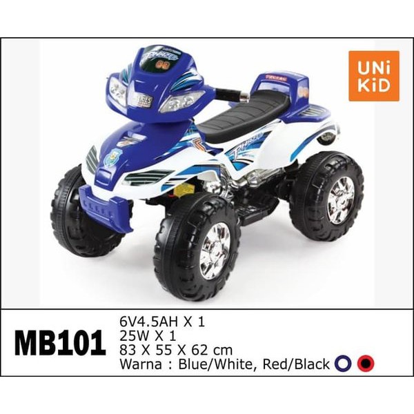 Motor Aki Anak Unikid MB-101 Mainan Motor Anak