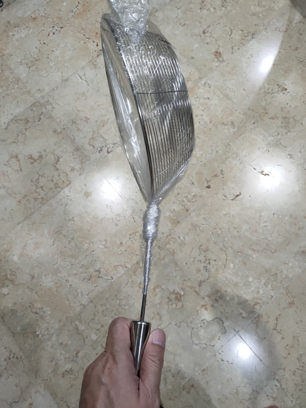 Serok Mangkok Gagang Stainless Tebal Untuk Gorengan Kentang Bagus Murah Berkualitas Antikarat