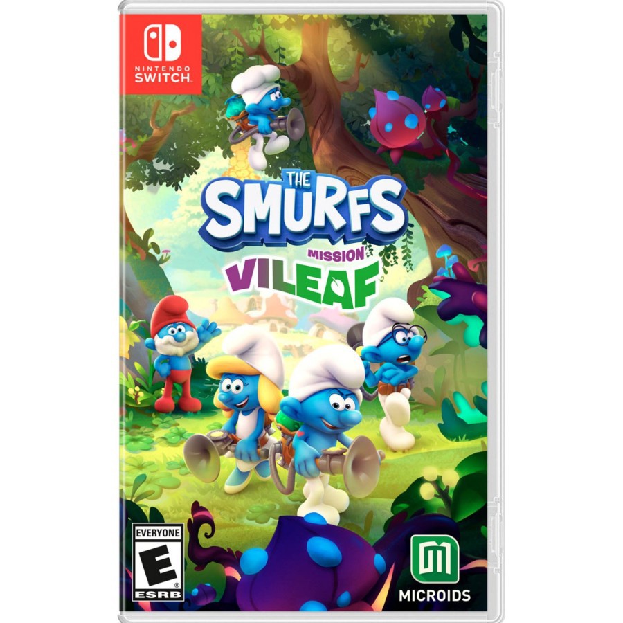 Nintendo Switch The Smurfs Mission Vileaf