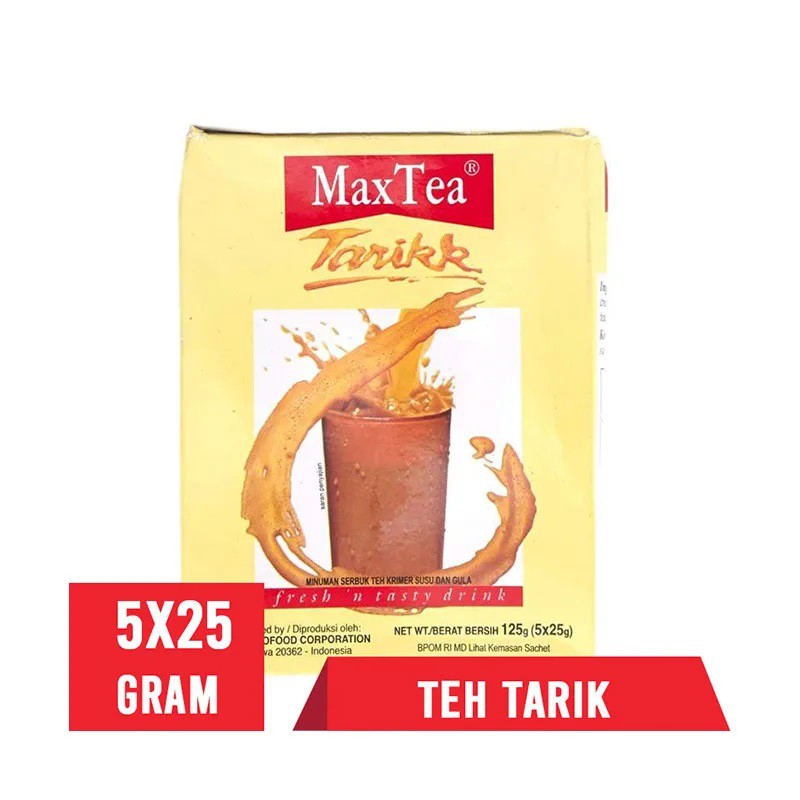 

MAXTEA TEH TARIK SACHET 5X25 GR