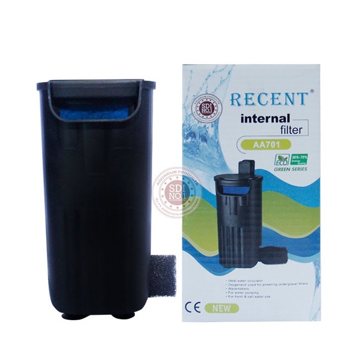 RECENT AA 701 - Internal Filter Kura Kura Ikan Aquarium Low Water