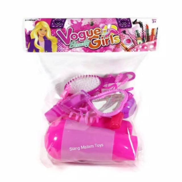 MAINAN ALAT KECANTIKAN ANAK Perempuan cewek makeup up set makeup salon salonan