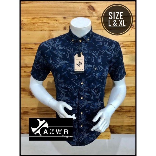 kemeja azwr original