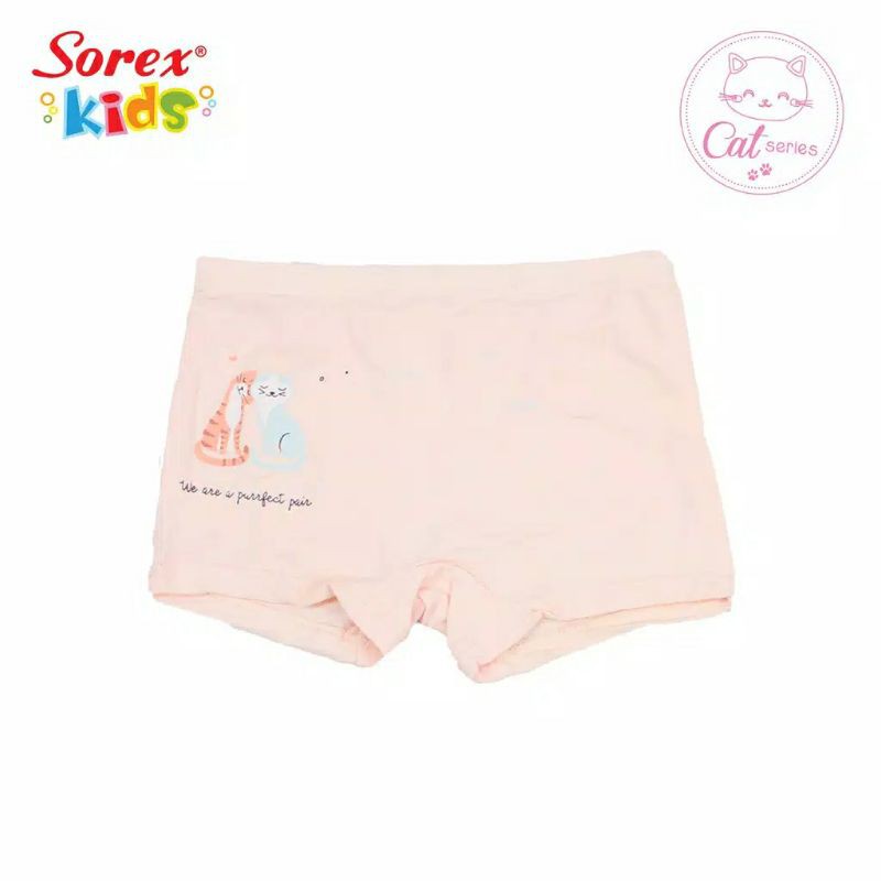 CELANA DALAM ANAK PEREMPUAN BOXER SEGIEMPAT CD SOREX KIDS MA 503 Happy me