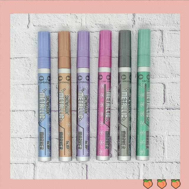 

Spidol SNOWMAN Paint Marker METALIC Snowman
