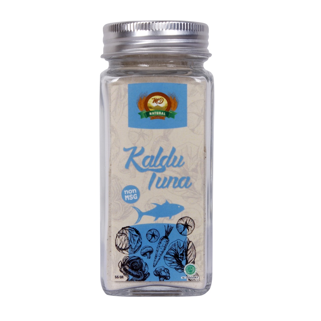 

MD Natural Kaldu Tuna 55 Gram / Kaldu Natural / Kaldu Alami