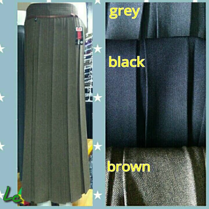 Rok rempel/ rok plisket/ rok kerja