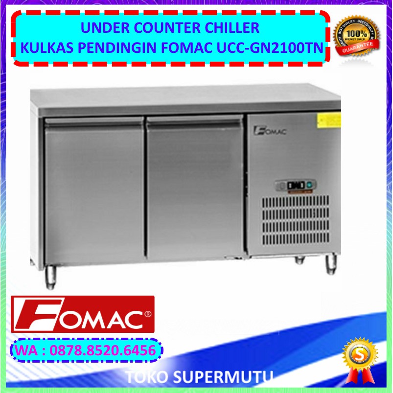 Kulkas Meja Pendingin Undercounter Chiller UCC-GN2100TN