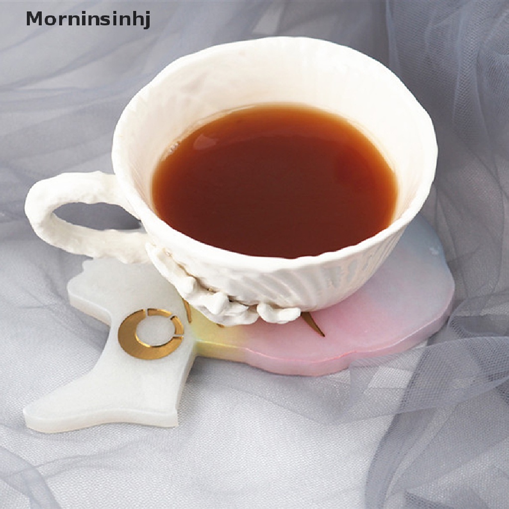 Mornin Afro Female Cetakan Resin Silikon DIY Membuat Coaster Cup Holder Craft Mould id