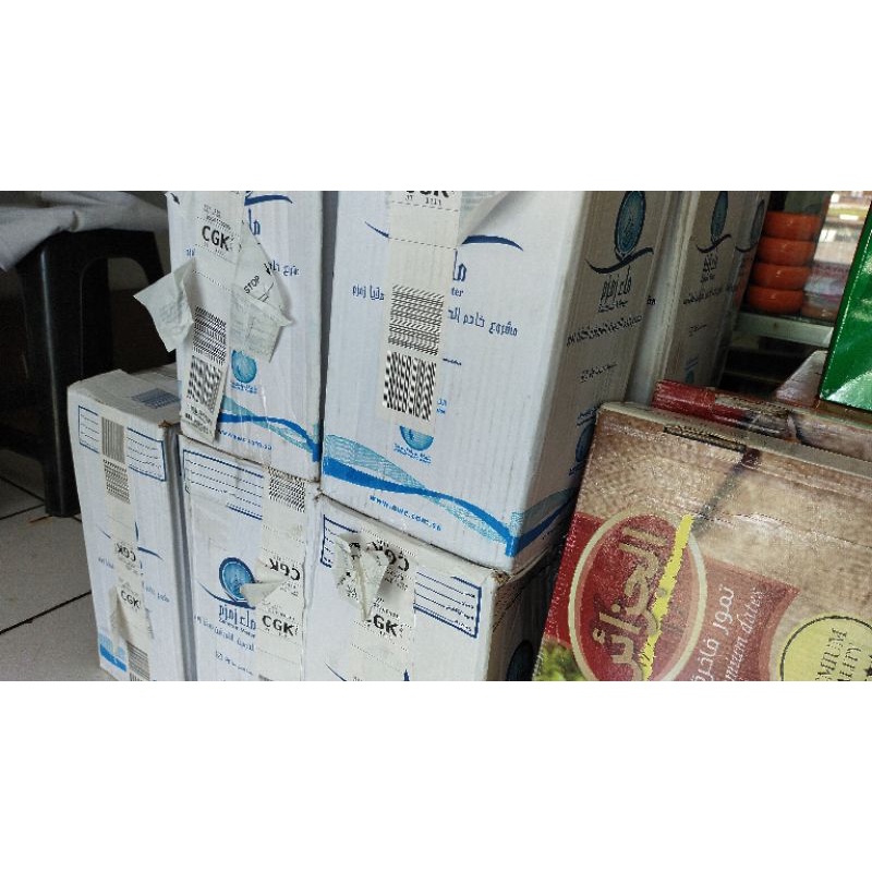 zam zam 5 liter asli ada barcode bandaraya bukan zam zam kapal laut