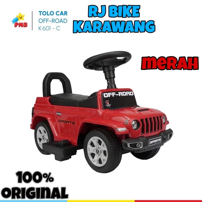 MOBILAN MAINAN ANAK PMB TOLOCAR KG601C OFFROAD MODEL JEEP