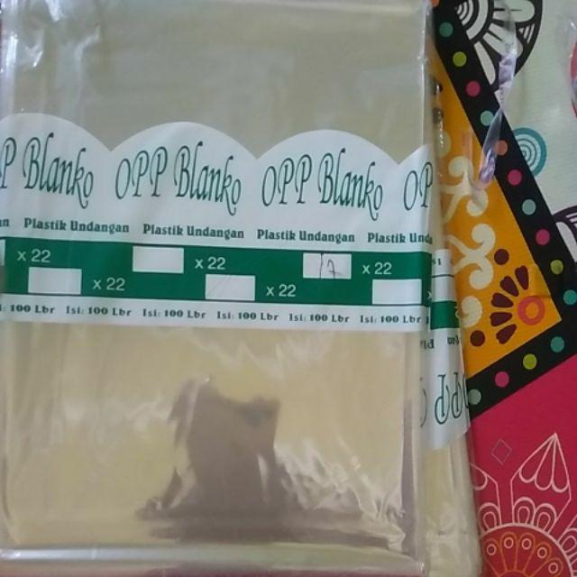 Plastik Undangan 17 X 22