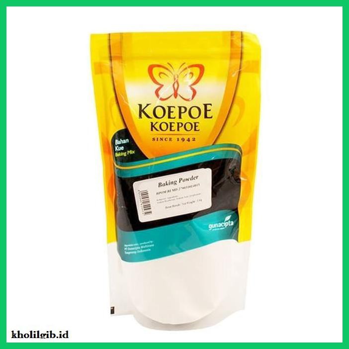 

Redwop-Gnikab- Koepoe Koepoe Baking Powder 1Kg -Hallall.