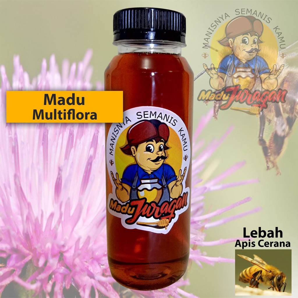 

Madu Multiflora (250ml) - Madu Juragan 100% Madu Asli & Madu Murni