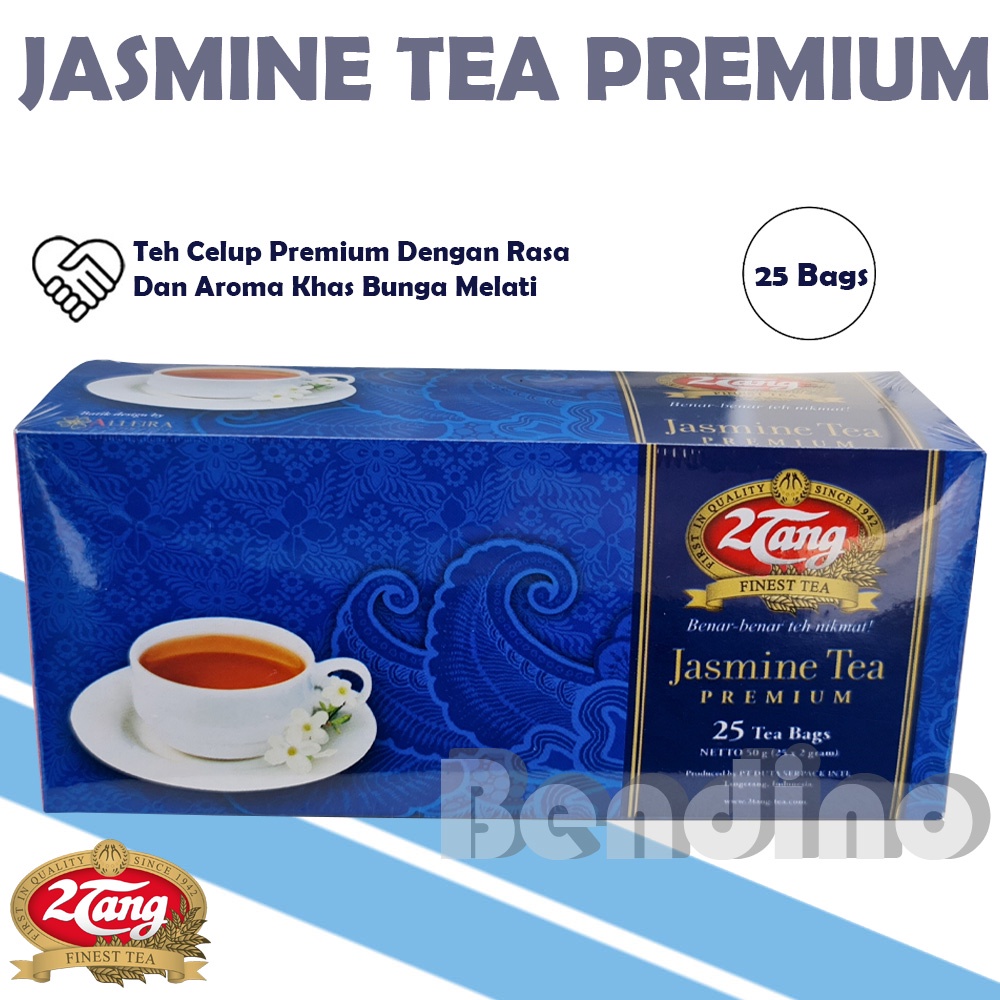 

Teh 2Tang Jasmine Tea Premium Box = 25 Pcs - 2 Tang Teh Melati Celup 25Pcs