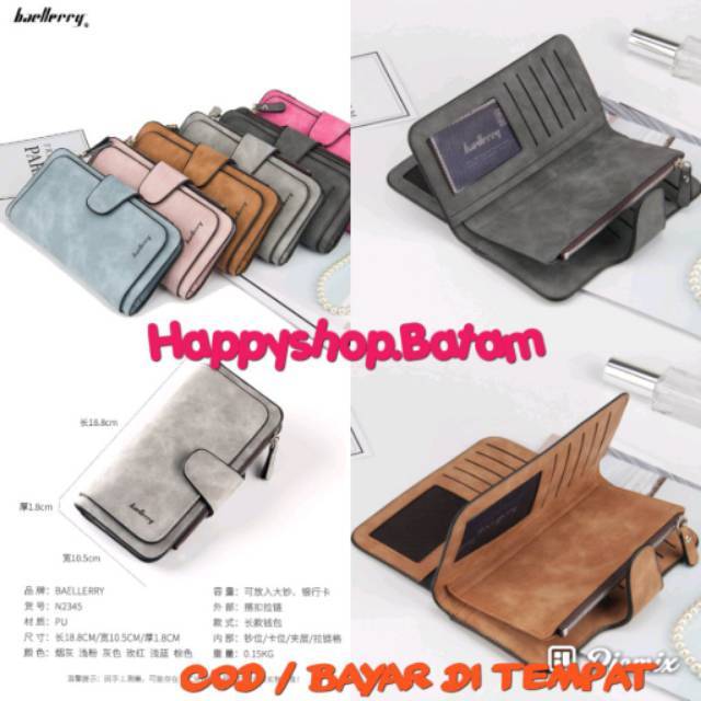 HS [COD] Dompet baellerry termurah N2345 panjang