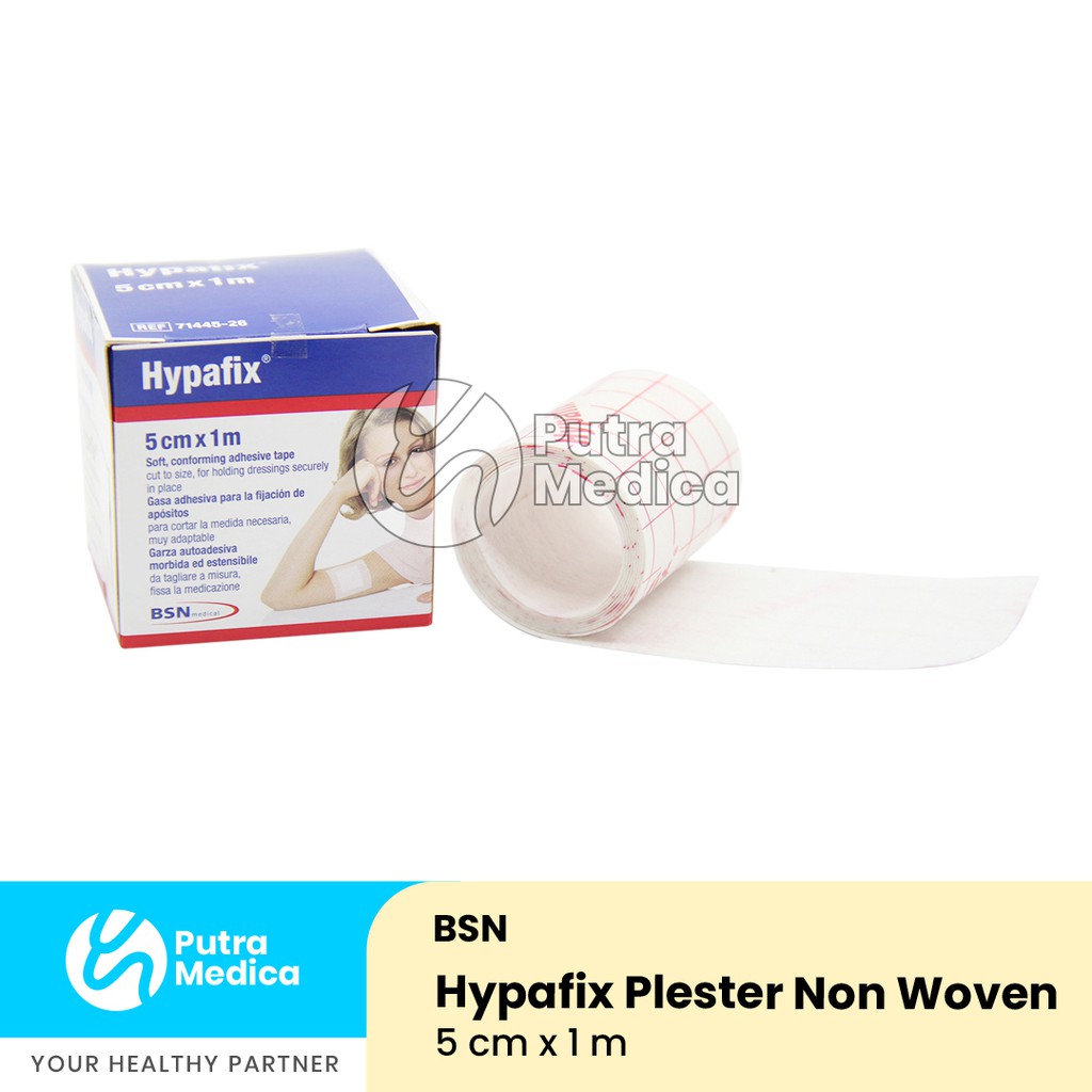 BSN Hypafix Plester Non Woven 5cm x 1m / Pembalut Penutup Luka