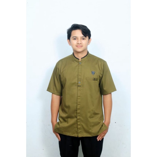 Baju Koko Tanggan Pendek Bordil Series ALDERAN Original Bisa COD