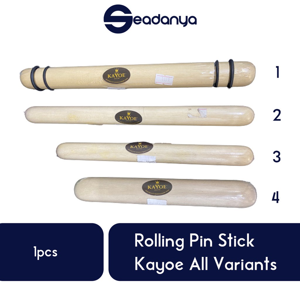 

Rolling Pin Stick Kayoe Non Bearing Semua Variants Kayu/Roller Adonan Kue/Roti/Roll/Gulungan/O Ring