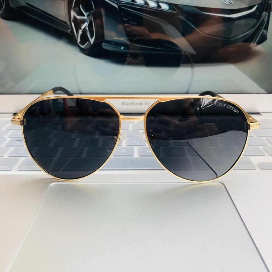 BHJ6333 Kacamata Pria Hitam Anti Radiasi Original Import luar negeri Terbaru 2021 Polaris Anti Silau