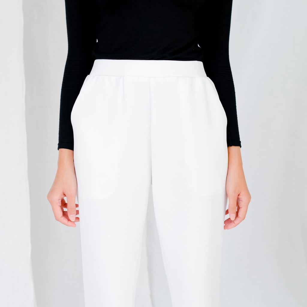MECCANISM - CALISTA PANTS BROKEN WHITE-1