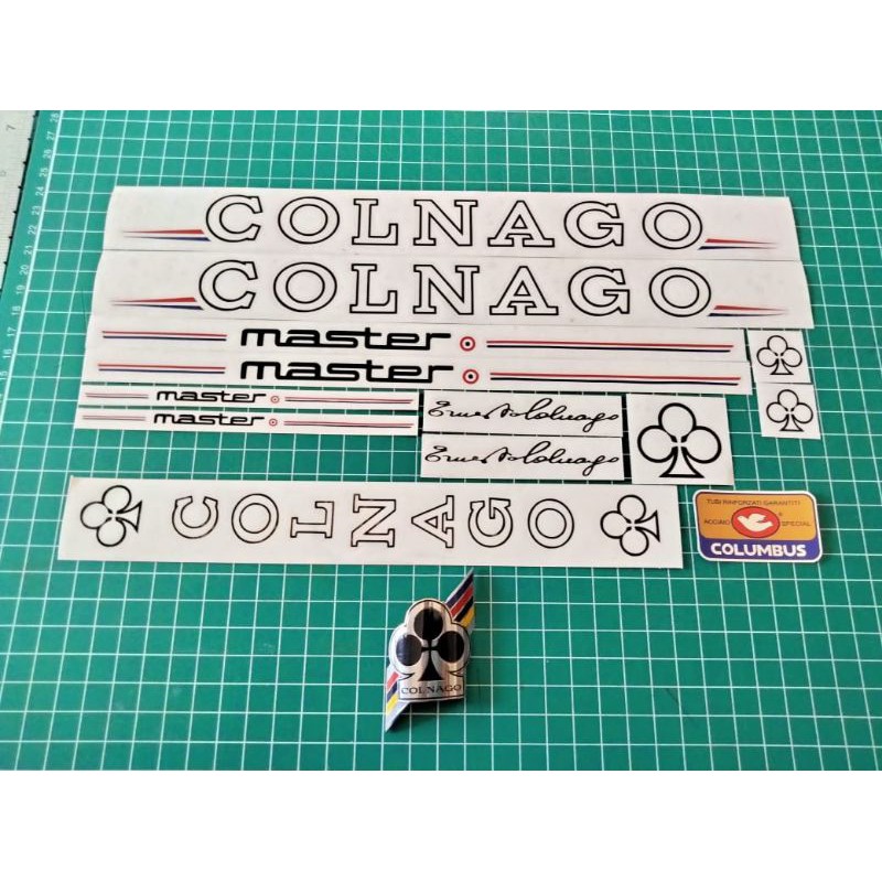 

stiker dan emblem colnago outline