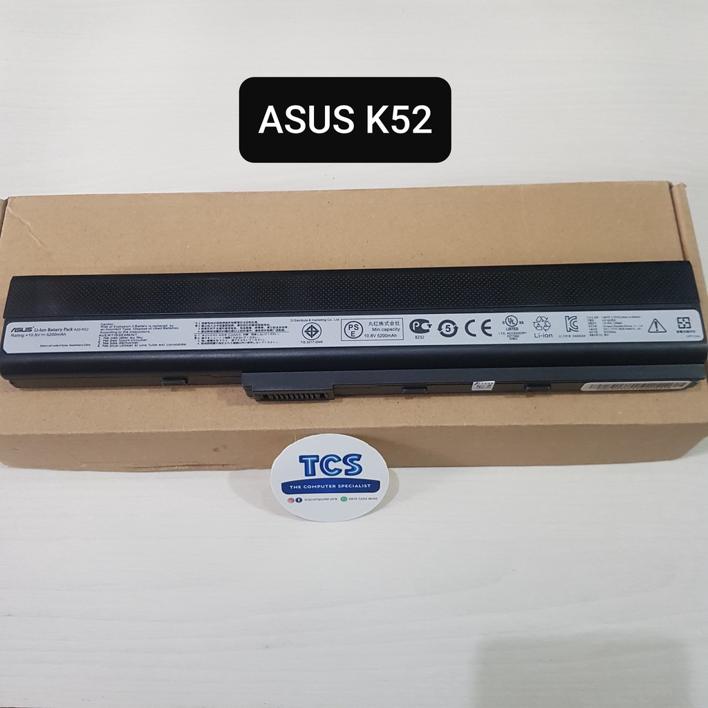 Baterai Laptop Asus A42, A42J, A42F, K52, A52, A52F, K42DR Original