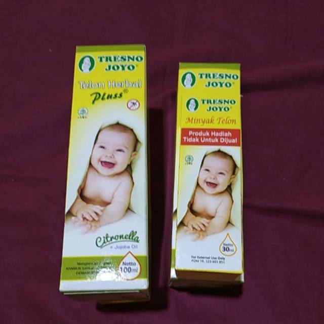 Minyak telon tresno joyo plus citronella 1pc +1(30ml)