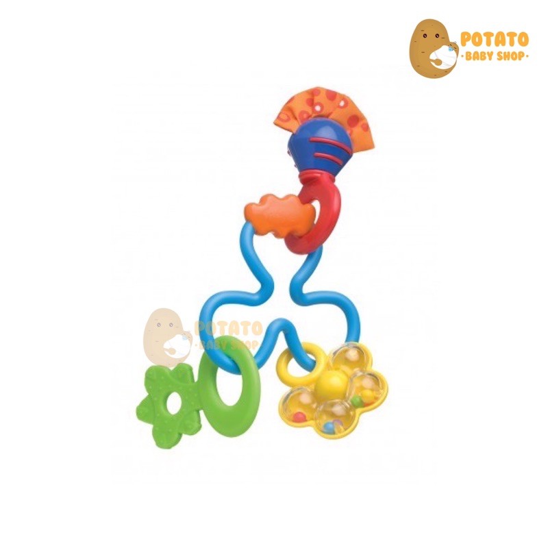 Playgro Twirly Whirl Rattle / Mainan Bayi