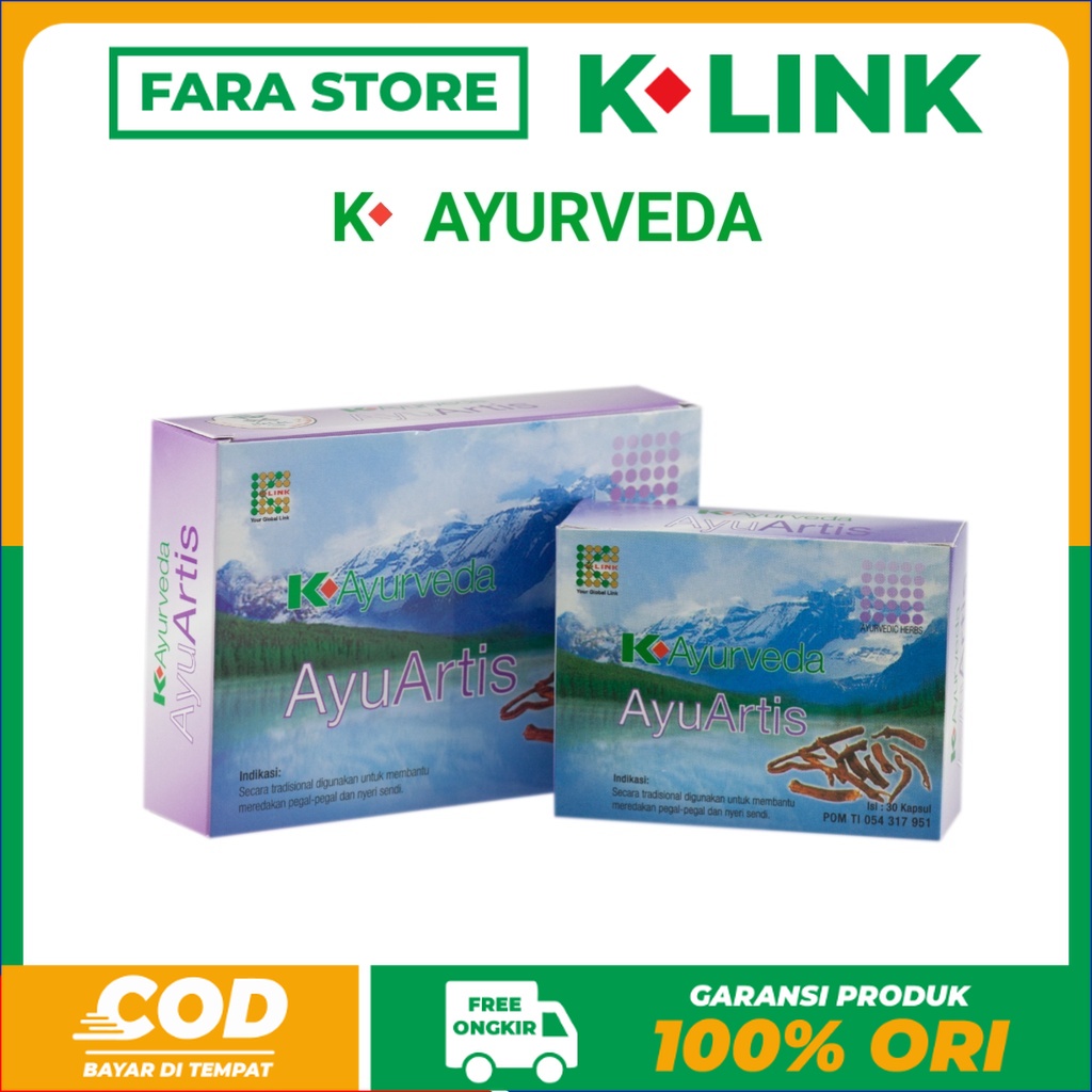 [COD] AYU ARTIS K LINK | AYURVEDA AYU ARTIS ORIGINAL K LINK SAKIT TULANG NYERI SENDI PERSENDIAN OTOT