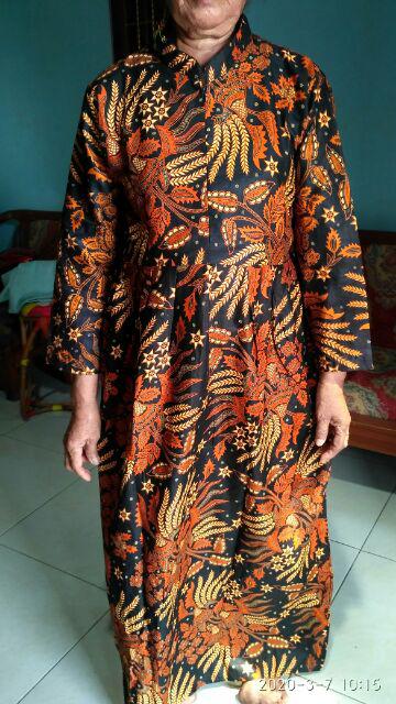 Batik Couple Keluarga Sania Ruffle Ori Ndoro Jowi Dnt Manggar Sogan