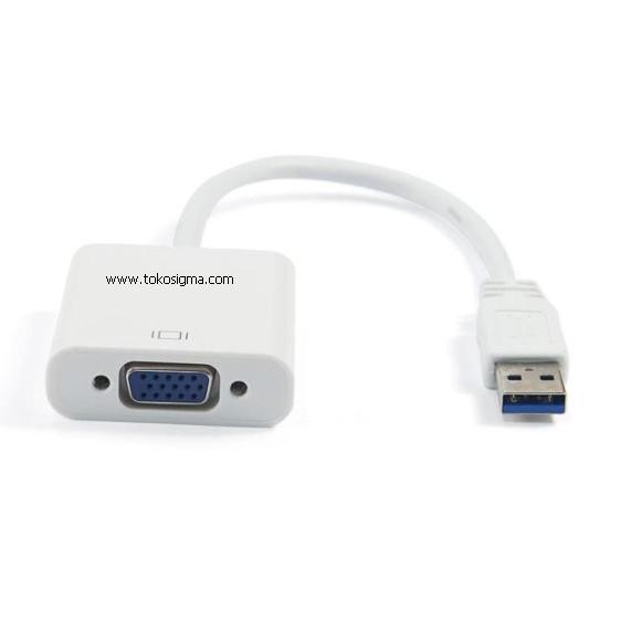 Kabel converter USB 3.0 TO VGA FEMALE FL2000 USB display Card VGA