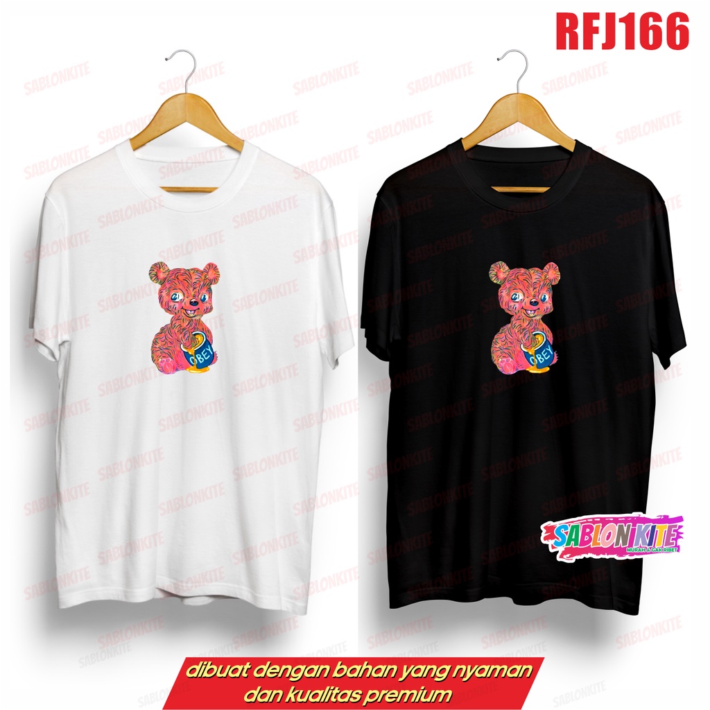 MURAH!!! KAOS JHOPE BEAR OBE RFJ166 JUNGKOOK JIMIN TAEHYUNG NAMJOON