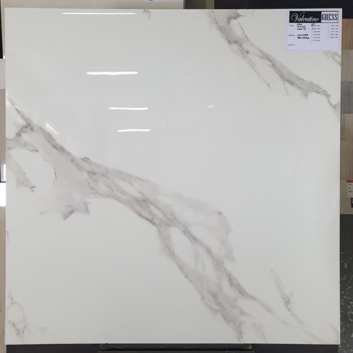 GRANIT VALENTINO GRESS ATLAS WHITE 100X100 GRADE A GLOSSY WHITE